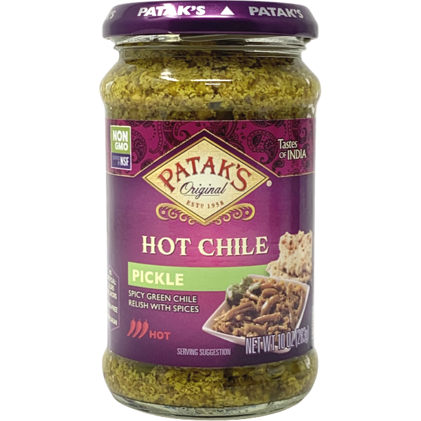 Patak's Hot Chili Pickle 10oz (283g)