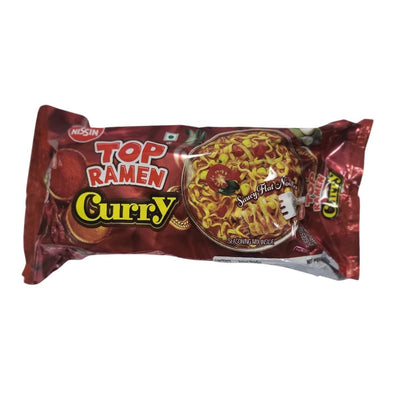 Nissin Top Ramen, Curry, 280g (4 Stück innen)