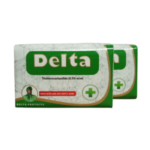 delta medizierte und antiseptische Seifen Packung mit 6