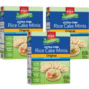 Paskesz Vollkorn-Reiskuchen Minis original, 4,2 Unzen (Packung von 3)