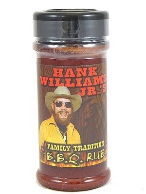 Hank Williams Jr.'s Familientradition BBQ Rub, 5oz
