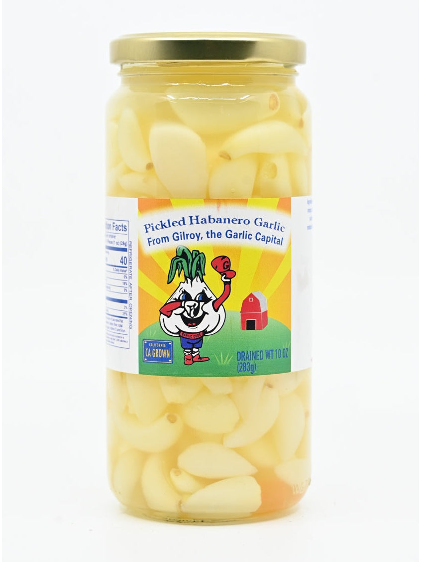 Eingelegter Knoblauch Habanero Eingelegter Knoblauch von Garlic Dude Der Knoblauch Sho