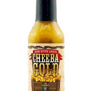 High River Sauces Cheeba Gold barbados Stil Scotch Haube Pfeffersauce, . – 5oz