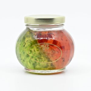 Gelee Pfeffer Gelee Weihnachten rot und grün jalapeno Pfeffer Gelea Aloha