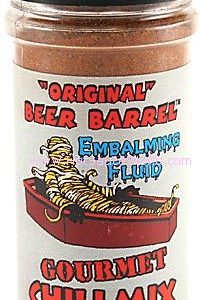 Original Beer Barrel Embalming Flüssigkeit Gourmet Chili Mischung, . – 5oz