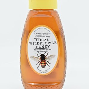 Honig lokale Wildblumen Honig Mangoblüten Bienenstock 16 Unzen Plastikflasche