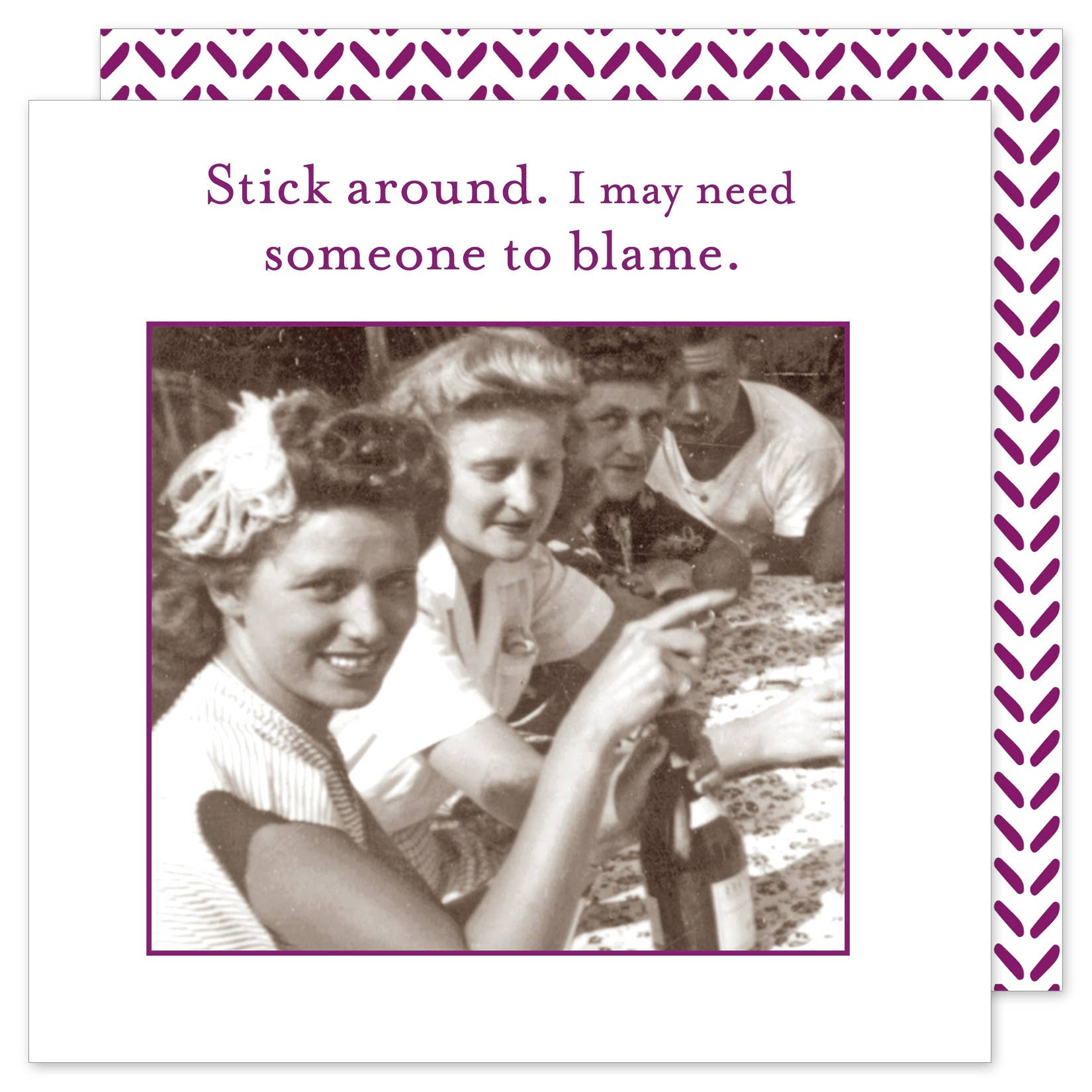 Shannon Martin Design – Stick Around Getränkeserviette