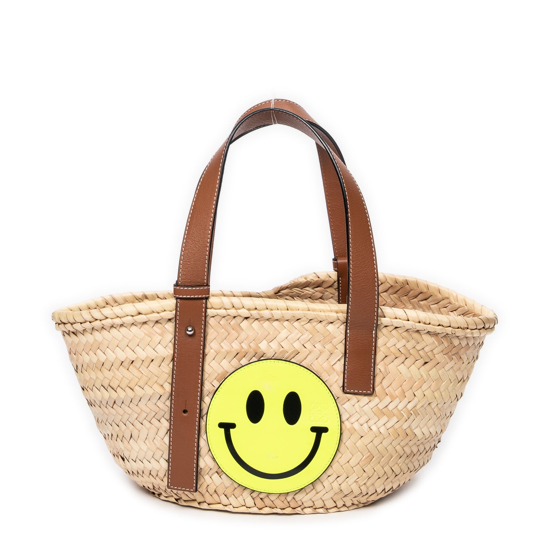 Loewe Smiley Panier Tasche im Korb