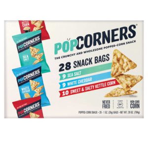 PopCorners Popped Maissnack, Sortenpackung, 1 Unze, 28 Zählung