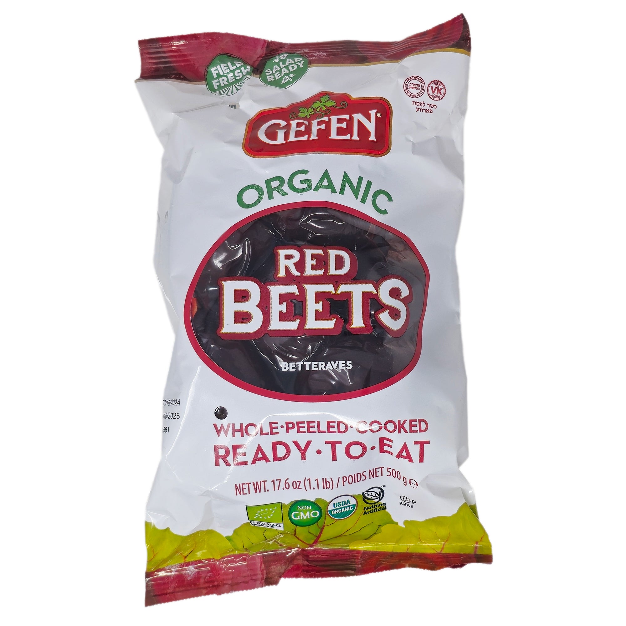 Gefen Bio Rote Beete – 17,6 oz