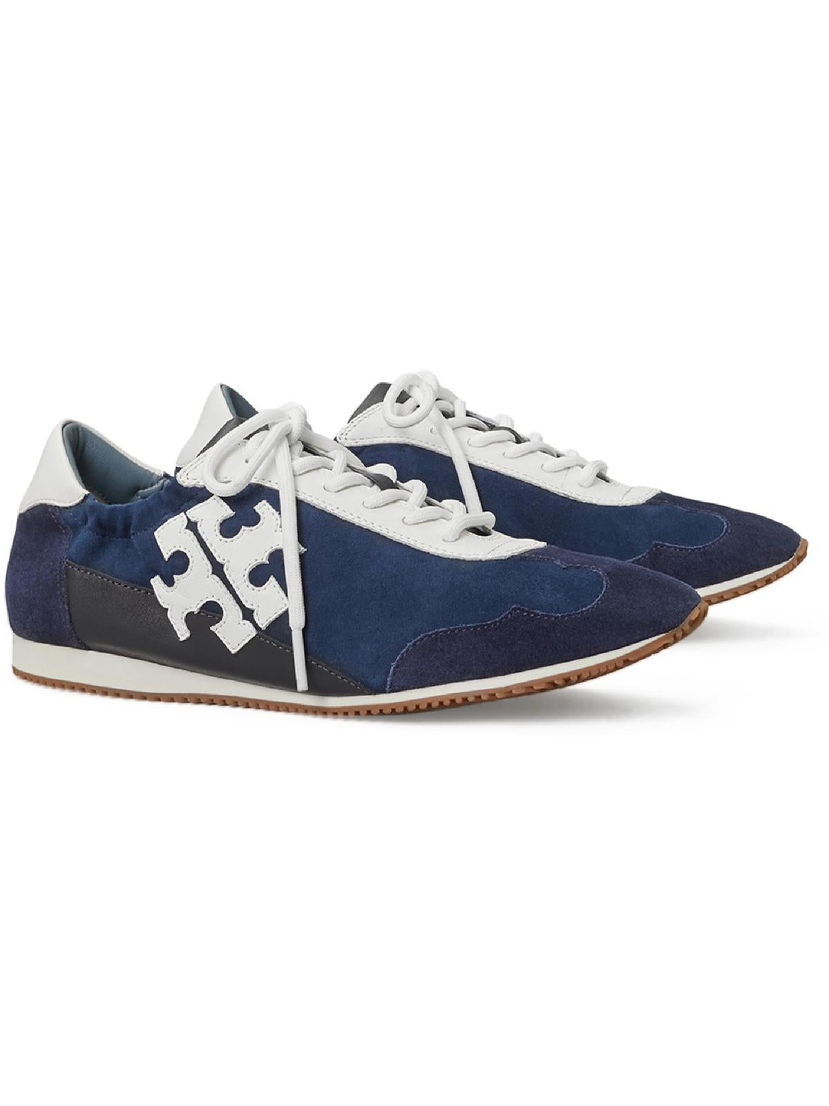 Tory Damen Wildleder Retro Casual und Mode Sneaker