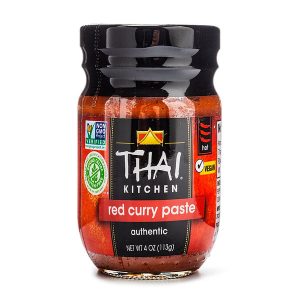Thailändische Küche rote Curry Paste