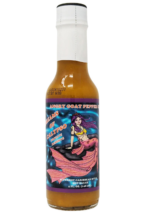 Angry Goat Pfeffer Co. Träume von Calypso Private Reserve Chilisauce, 5oz