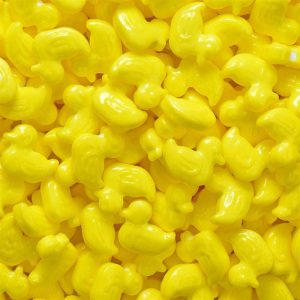 Quackers gelbe Enten Süßigkeiten