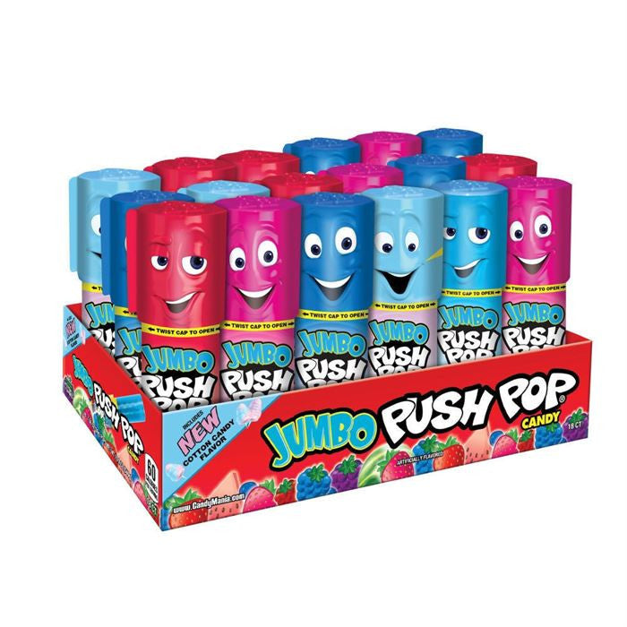 Jumbo Push Pops – 18 Stück