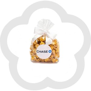 2 Tasse Karamell benutzerdefinierte beschriftete Popcorn Gunst Bow Tasche – 10 Stück
