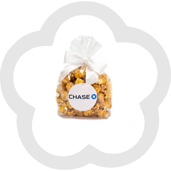 2 Tasse Karamell benutzerdefinierte beschriftete Popcorn Gunst Bow Tasche – 10 Stück