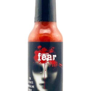 Fear scharfe Sauce mit Jolokia-Pfeffer. – 5oz