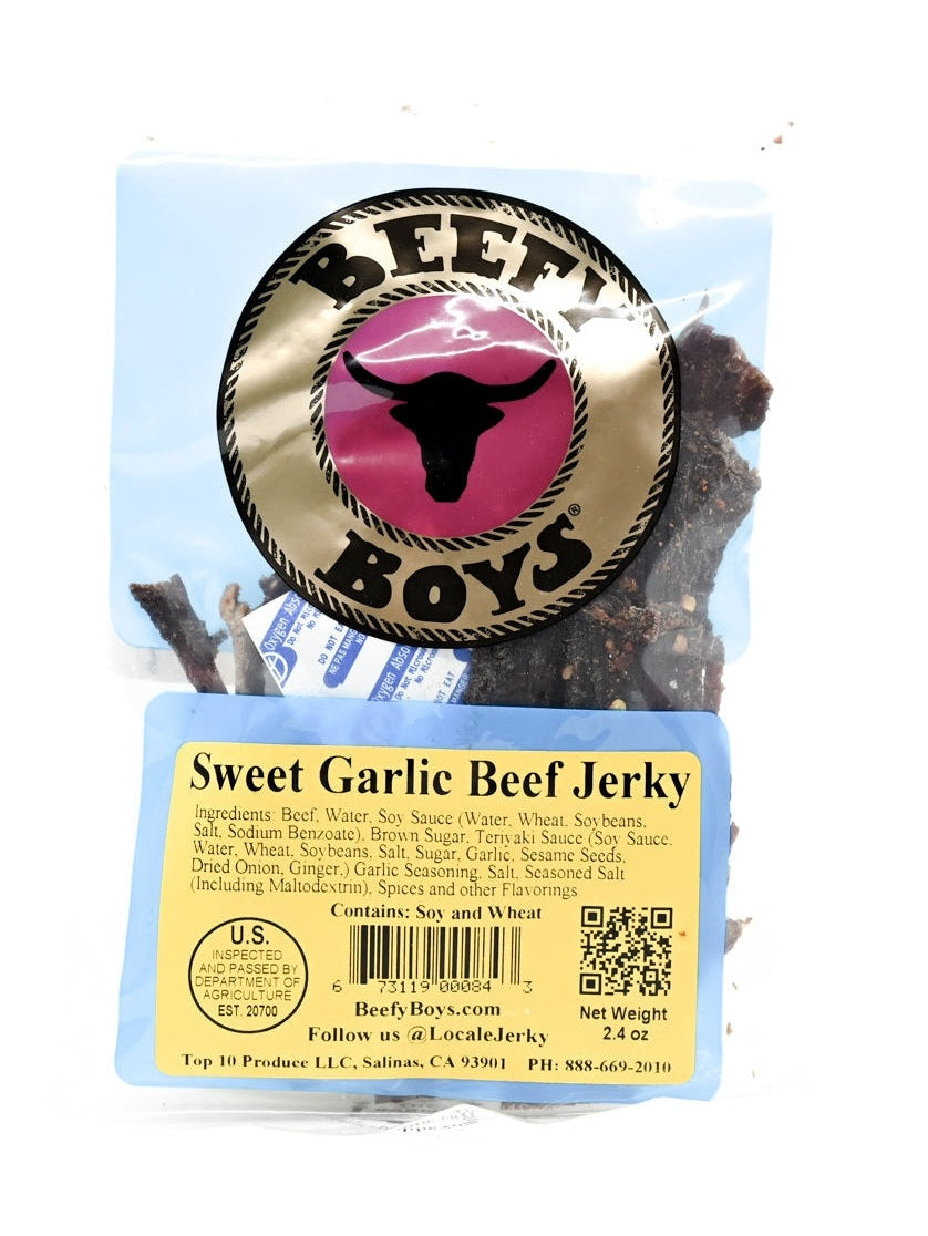 Jerky süß Knoblauch Rindfleisch Jerky Beefy Jungen 2.4