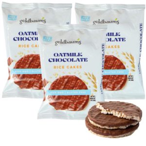 Goldbaums Oatmilk Schokoladenreiskuchen, milchfrei, glutenfrei, nicht-gmo, koscher, (3 Packung)