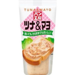 Kewpie , Pan Kobo, Brotaufstrich für Sandwich / Toast Thunfisch & Mayo in 1 Tube – 150g