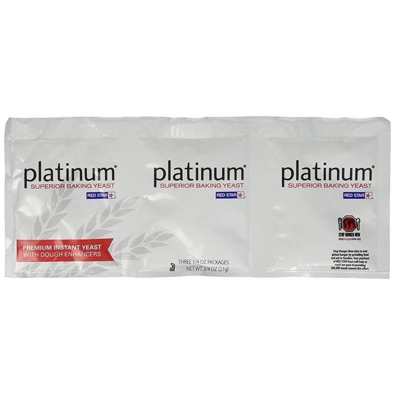 Rot Star Platinum Superior Baking Hefe drei 1/4 oz Packungen