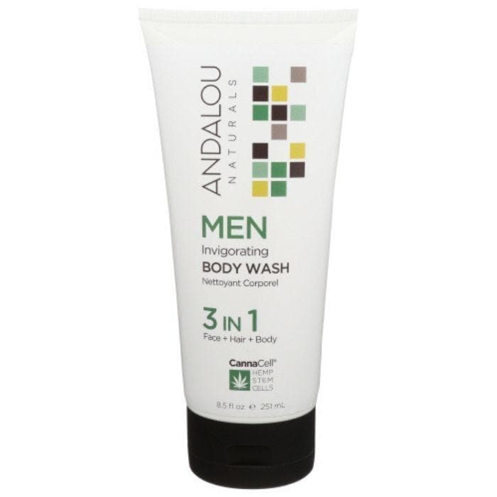 Andalou Naturals Herren belebende Duschgel