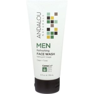 Andalou Naturals Männer erfrischendes Gesicht waschen, oz – 6fl