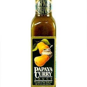 Papaya Curry Marinade & scharfe Sauce. – 8oz