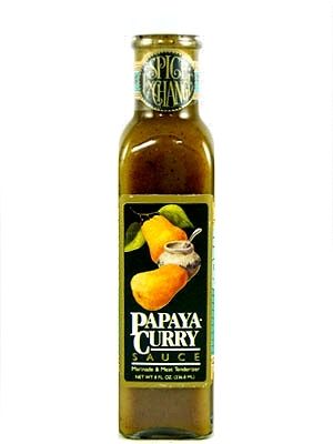 Papaya Curry Marinade & Chilisauce, 8oz