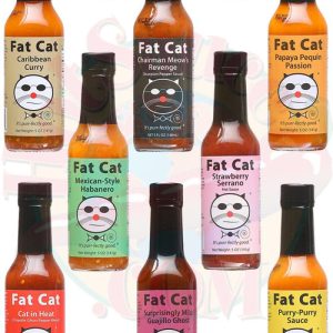 Fat Cat Complete scharfe Saucen Geschenk-Set, 8/ . – 5oz