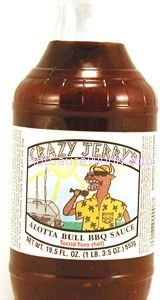 Crazy Jerry’s Alotta Bull BBQ Soße torrid Toro (heiß)