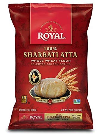 Royal Sharbati Atta Vollkornmehl 20lbs