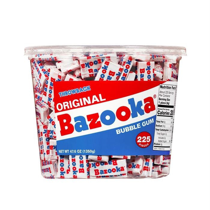 Original Bazooka Bubble Gum – 225 Stück