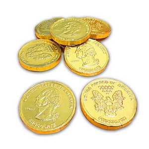 Schokolade Goldmünze Süßigkeiten