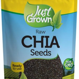 Just Grown rohe Chiasamen, 12 Unzen (Packung mit 6 Stück)