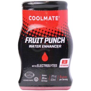 Coolmate Frucht Punch Water Enhancer mit Elektrolyten und B-Vitaminen, 2 fl oz