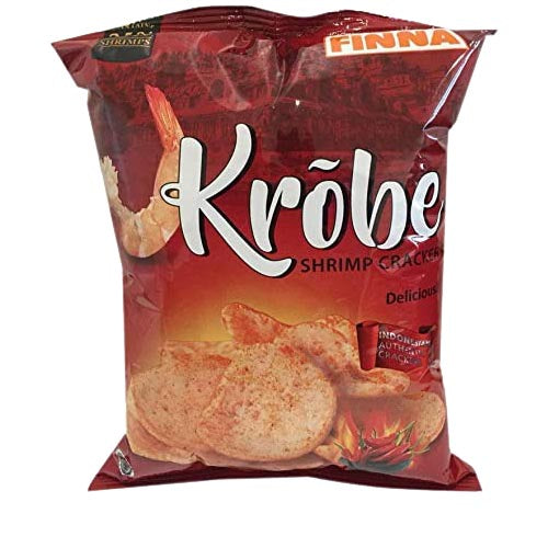 Finna – Krobe – Garnele Crackers – Heiß und Würzig – 2,5 OZ
