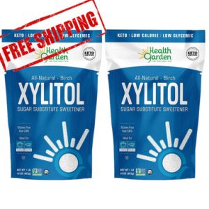 Gesundheit Garten echte Birke xylitol, 1 lb. (Pack von 2) – kostenloser Versand