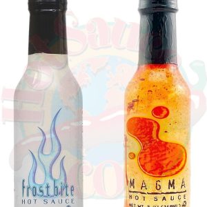 Frostbite and Magma scharfe Saucen Geschenk-Set, 2/ . – 5oz