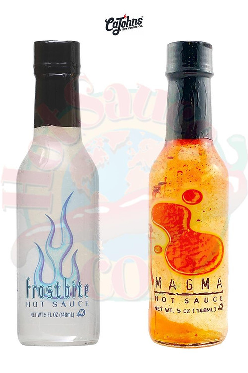 Frostbite und Magma Chilisaucen Geschenkset, 2/5oz