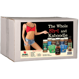 BCR The ganze Scheiße & Kabodle Gewürze Salsa & bbq Set von 14 sparen 11