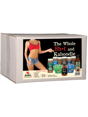 BCR Die ganze SHIT & Kaboodle Gewürze Salsa & BBQ Set von 14 SPAREN 11