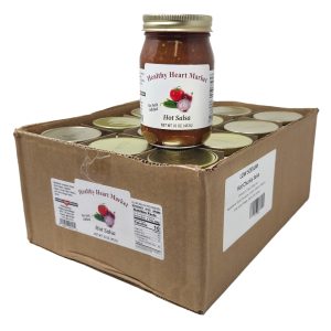 Case of 12 – Healthy Heart Market No Salz zugesetzt heiße Salsa – . – 16oz