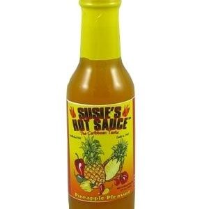 Susie’s Ananas Pleasure scharfe Sauce. – 5oz