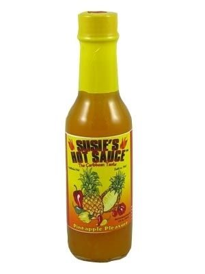 Susie's Ananas Vergnügen Chilisauce, 5oz