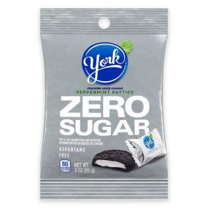 York Zero Zucker Pfefferminz Patties – 3 oz Beutel