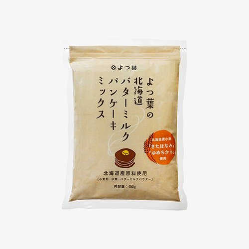 Yotsuba Hokkaido Mehl Additive-Free Buttermilch Pfannkuchen Mischung 450g