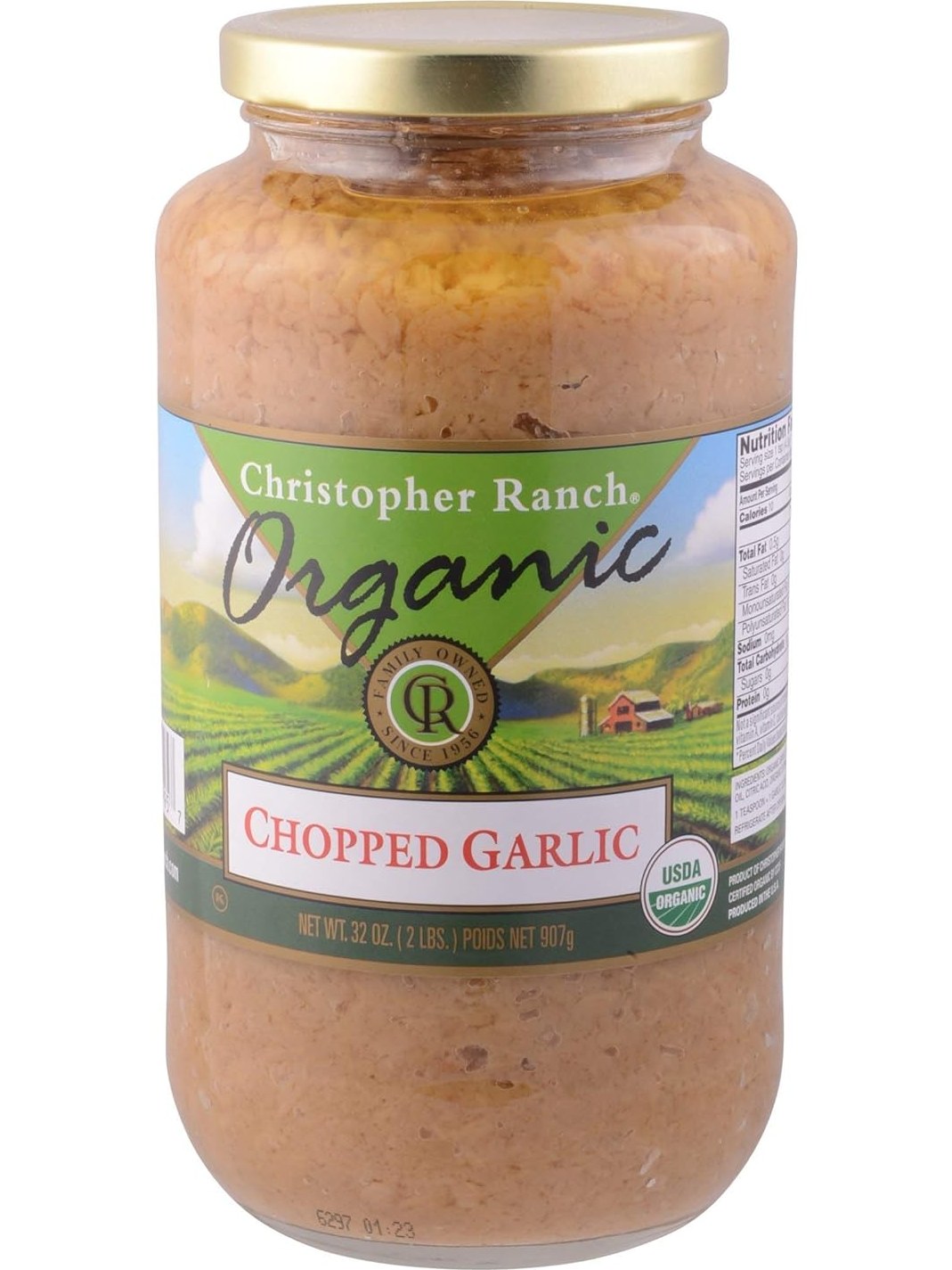 Gehackter Knoblauch Bio USDA Christopher Ranch Gilroy California Best D