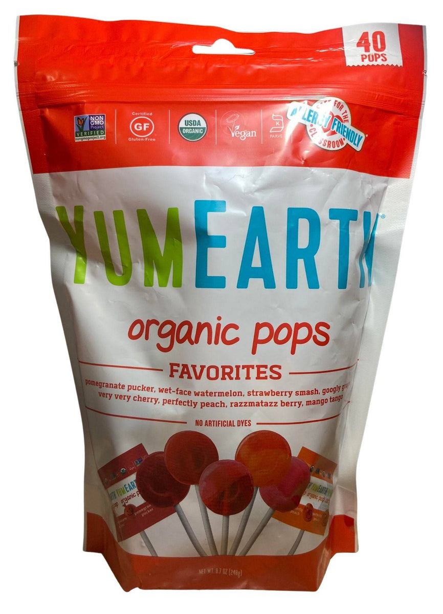 YumEarth Pops, organisch